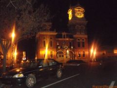 covington courthouse night